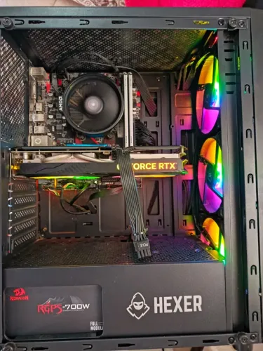 Gabinete Gamer RTX 4060 16GB RAM