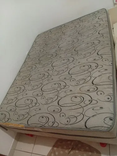 CAMA BOX CASAL (SEM BAÚ)