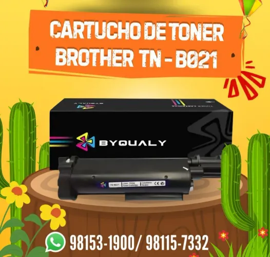 Cartucho de toner novo compatível TN-B021 Brother