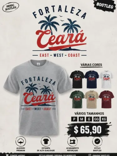 Camisetas bootleg várias estampas