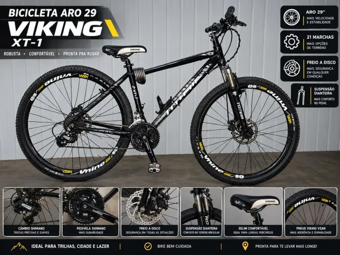 Bicicleta aro 29 viking