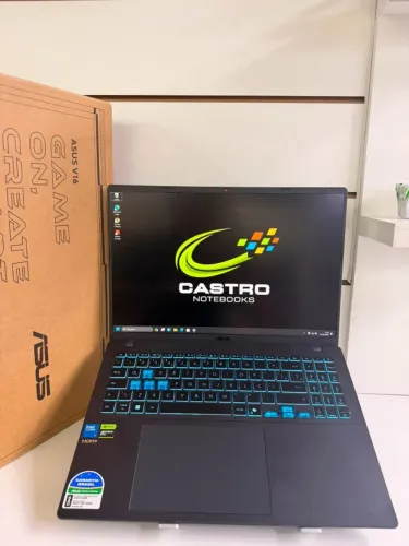 Notebook - ASUS V16 Core 5 210H Geração 8 GB DDR 5 / SSD 512 SSD Nvme - RTX 4050 (6GB)