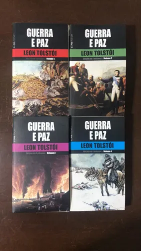 [Livros] Guerra e Paz - Tolstói - 4 volumes - L&PM