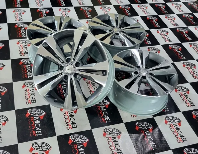 Jogo de Rodas 18 cla 200 cla 250 Originais Mercedes com pintura Nova