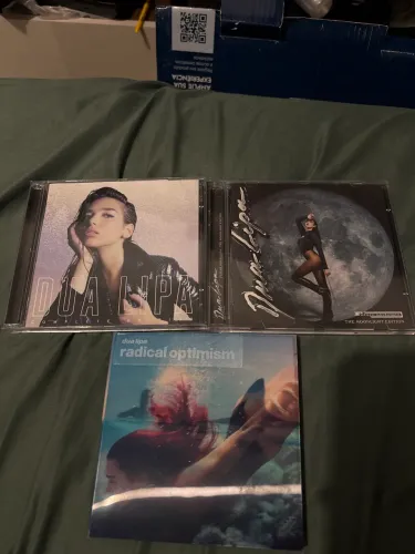 Coleção Dua Lipa - 3 álbuns