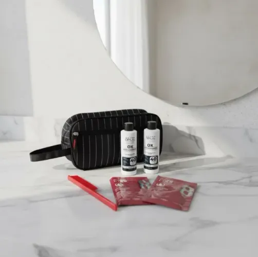 Kit Beleza Nécessaire + Pente Tupperware + Cosméticos