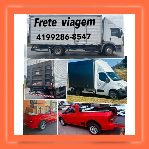 Plataforma elevado,temos caminhão completo,Van,saveiro FRETE E VIAGEM 