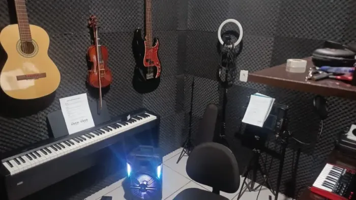 Estudio para gravação de música!