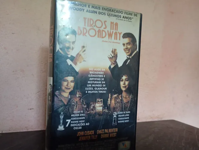 Vhs filme Tiros na Broadway - legendado