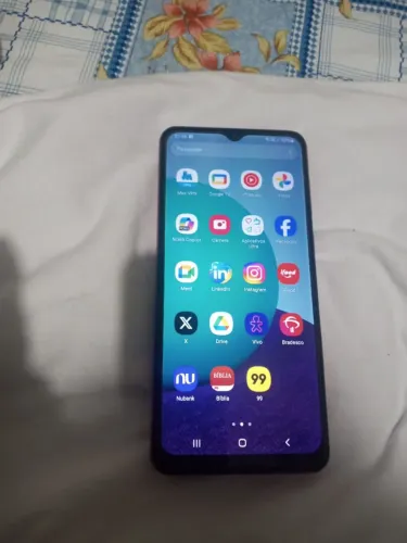 CELULAR SAMSUNG A 02 TELA GRANDE ORIGINAL IMPECÁVEL 