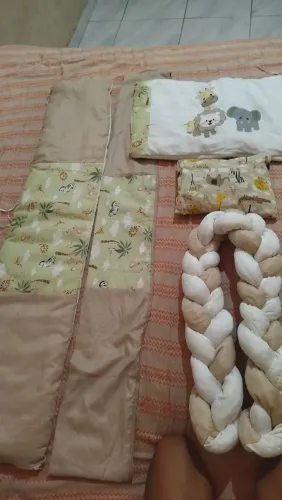 Kit berço de menino safari