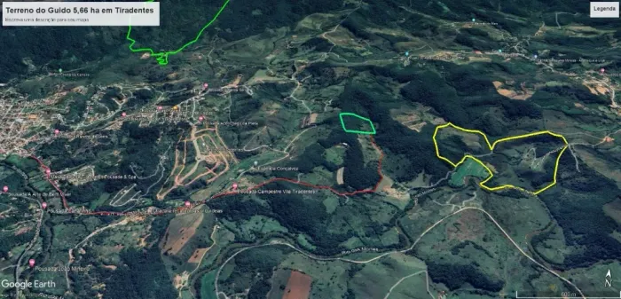Terreno Exclusivo de 5,66 Hectares na Estrada Real entre Tiradentes e Bichinho