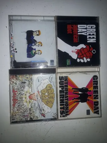 Lote cd banda Green Day usado
