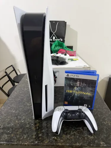 PS5 fat com leitor de cd