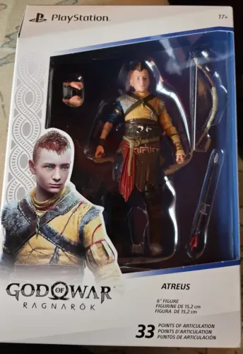 Figure Action Atreus God Of War Ragnarok 14cm Playstation