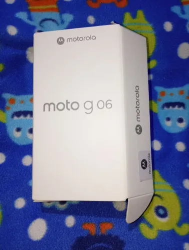 Celular motoG06 novo na caixa com todos os acessórios original