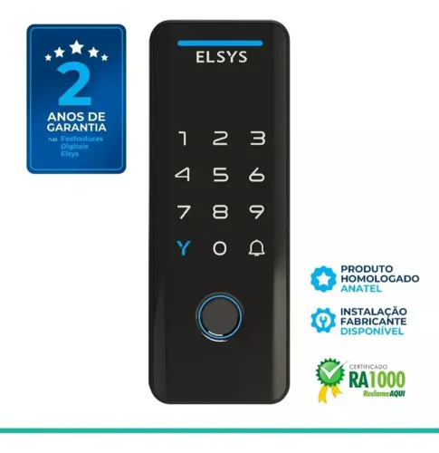 Fechadura digital Tecno Elsys