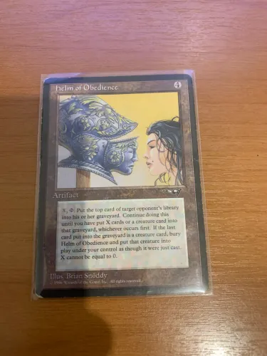 Magic the gathering - Helm of obedience / elmo - MP/HP