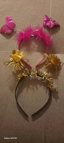 Par de tiaras para festa