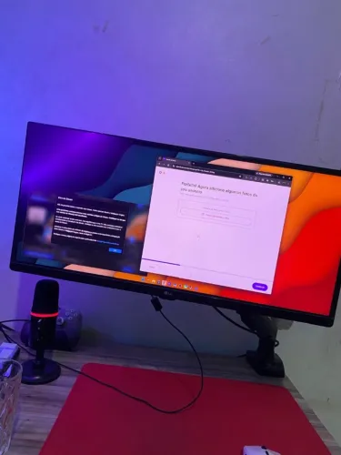 ULTRAWIDE + SUPORTE A GAS ( IPS MONITOR 25 25um58g )