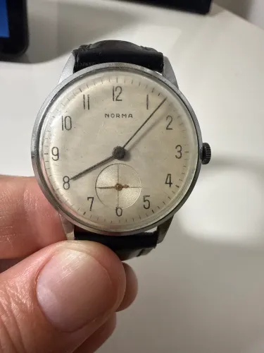 Norma Vintage Mecânico- Small Seconds - Original - 1950s/1960s