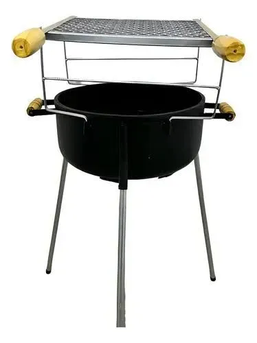 * churrasqueira botijao com kit<br>* 156,00