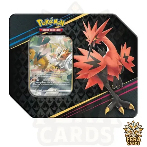 Lata Realeza Absoluta Zapdos de Galar - Pokémon TCG