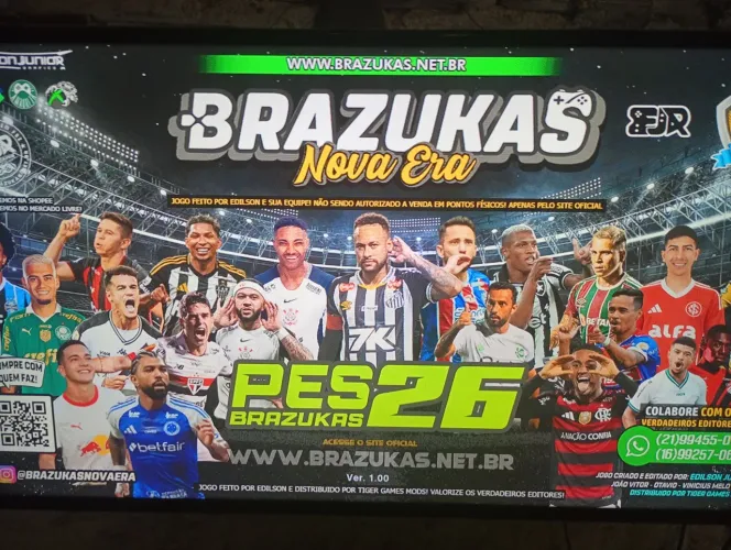 Pés brazuca 26 