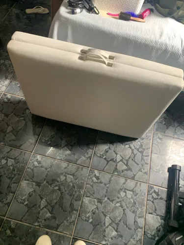 Maca maleta portátil legno 