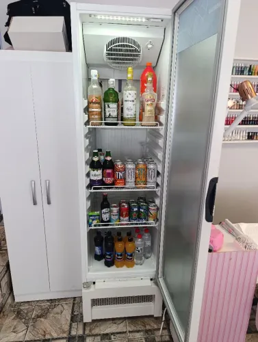 REFRIGERADOR EXPOSITOR VERTICAL SLIM BEBIDAS 326L METALFRIO 127w