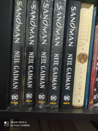 SANDMAN EDIÇÃO DEFINITIVA - 5 VOLUMES