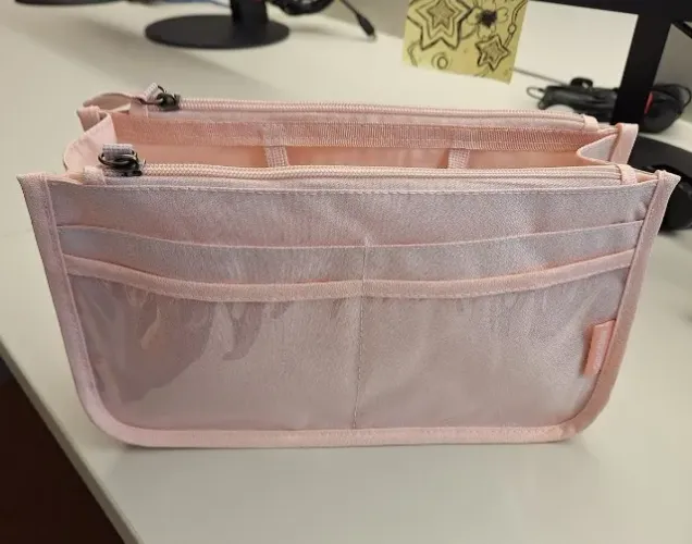Organizador de Bolsa Gocase na cor Rosa Claro