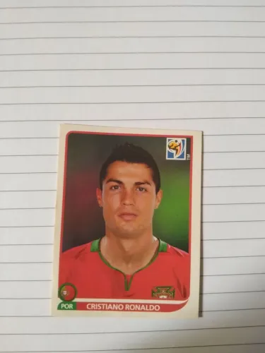 Figurinha Cristiano Ronaldo CR7 - Copa 2010