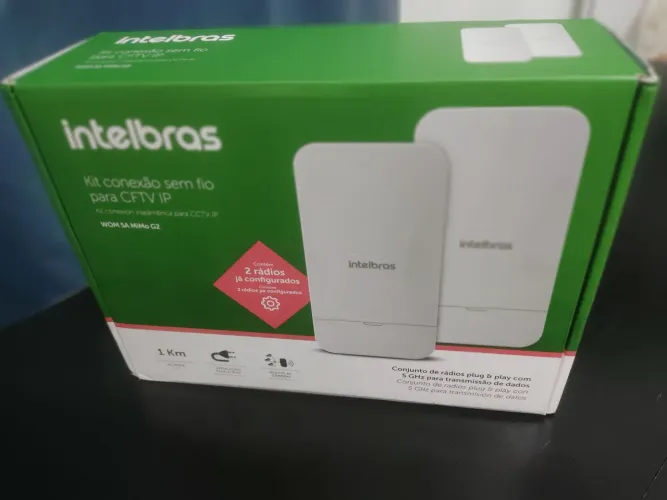Kit 2 Roteador Wireless 5ghz Wom 5a Mimo Configurado 12dbi
