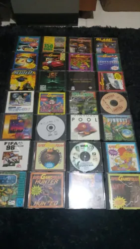 Lote games clássicos PC e software
