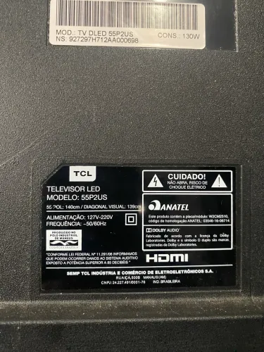 TV não funcionando