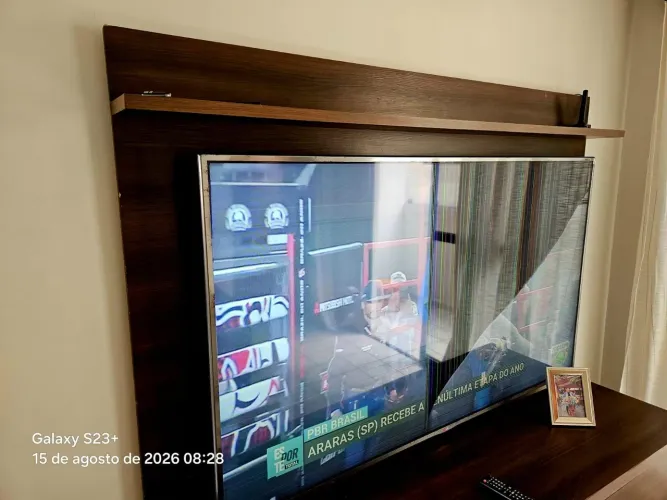 Tv smart tela quebrada