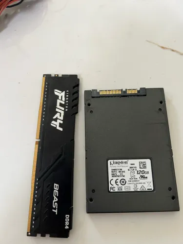 Kit Memória ram e ssd