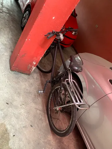 Bicicleta com garupa 
