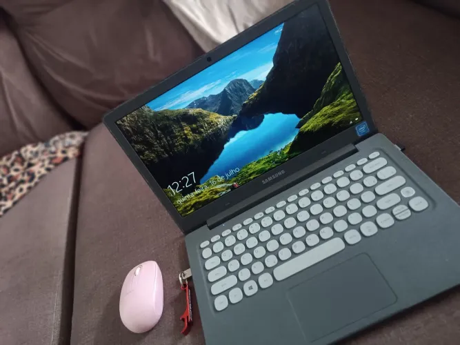 Notebook Samsung | SSD 64GB | Intel Celeron N4000 | 4GB RAM |<br>Des