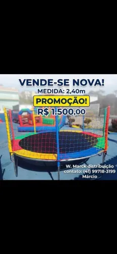 Cama elástica - pula pula