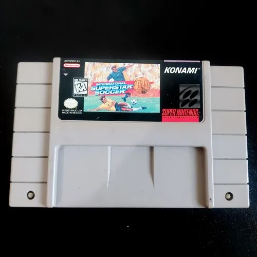 Internarional Star Soccer Deluxe Nintendo Original