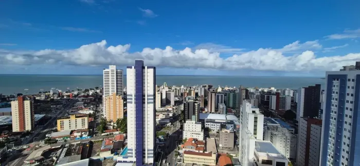 Apartamento de 55 m² com 2 quartos em Tambaú Condominío