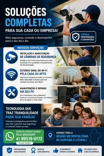 ? Soluções em Tecnologia para sua Casa e Empresa