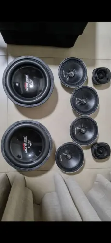 Som novo completo nunca montado
