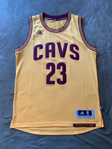 Camisa Adidas NBA Cleveland Cavaliers Amarela Original LeBron James
