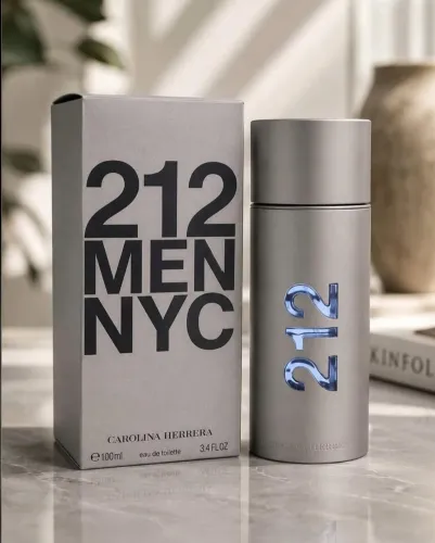 PERFUME 212 MEN NYC CAROLINA HERRERA EAU DE TOILETTE MASCULINO 100ML