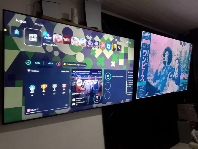 Tv 75 Q led Samsung.  (Troco)