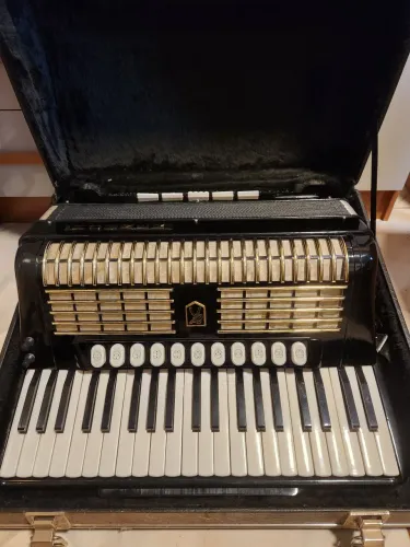 Acordeon Sanfona Hohner 120 baixos