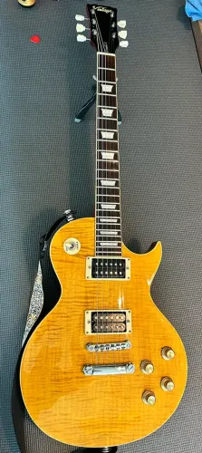 Guitarra Vintage Afd Paradise - Upgrades. Estado De Zero.